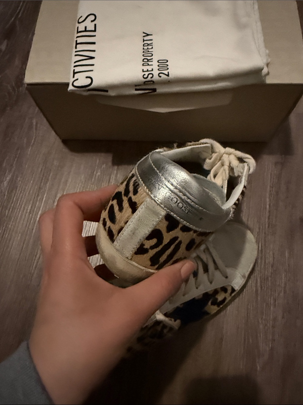 Golden Goose Super-Star Private Edition Genuine Calf Hair Sneaker 37 - Picture 2 of 9